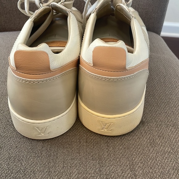 Louis Vuitton Beige X Ivory Rennes Sneaker - Picture 7 of 10
